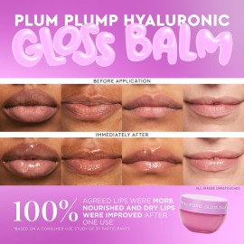 Glow Recipe Hyaluronic Acid Plumping Lip Balm for Women & Men - Clear, Hydrating High-Shine Gloss + Overnight Dry Lips Treatment for a Smooth, Fuller Look - Makeup Prep, Korean Skin Care, 15ml Glow Recipe Hyaluronic Acid Plumping Lip Balm for Women & Men - Clear, Hydrating High-Shine Gloss + Overnight Dry Lips Treatment for a Smooth, Fuller Look - Makeup Prep, Korean Skin Care, 15ml