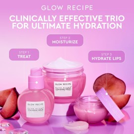Glow Recipe Hyaluronic Acid Plumping Lip Balm for Women & Men - Clear, Hydrating High-Shine Gloss + Overnight Dry Lips Treatment for a Smooth, Fuller Look - Makeup Prep, Korean Skin Care, 15ml Glow Recipe Hyaluronic Acid Plumping Lip Balm for Women & Men - Clear, Hydrating High-Shine Gloss + Overnight Dry Lips Treatment for a Smooth, Fuller Look - Makeup Prep, Korean Skin Care, 15ml