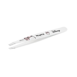 Tweezerman Exclusive Disney\'s Minnie Mouse Ear-esistible Slant Tweezer - Hair Removal Tweezers, Stainless Steel
