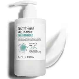 APLB Glutathione Niacinamide Body Lotion | LIPO GLUTA NIAC CEN 12.5% 10.14 FL.OZ/Korean Skincare, Long lasting hydration, Revitalize for gentle and improve skin texture