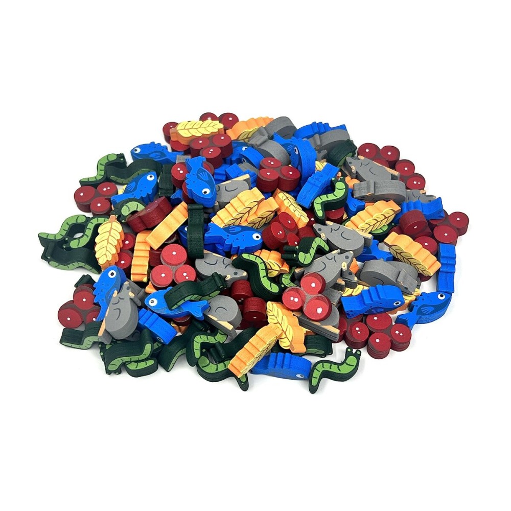Wingspan Food Upgrade (145 Pieces for Base Game Plus European Expansion) Wingspan Food Upgrade (145 Pieces for Base Game Plus European Expansion)