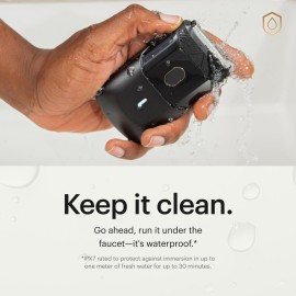 MANSCAPED The Handyman Compact Face Shaver - Portable Mens Travel Facial Hair Groomer, USB-C Rechargeable Razor, Electric Foil Face Shaver, Waterproof, Cordless, Dual-Action SkinSafe Foil Blades MANSCAPED The Handyman Compact Face Shaver - Portable Mens Travel Facial Hair Groomer, USB-C Rechargeable Razor, Electric Foil Face Shaver, Waterproof, Cordless, Dual-Action SkinSafe Foil Blades