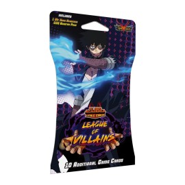 My Hero Academia Collectible Card Game Set 4: League of Villains Booster Pack - Individual Expansion Pack with 10 Additional Game Cards My Hero Academia Collectible Card Game Set 4: League of Villains Booster Pack - Individual Expansion Pack with 10 Additional Game Cards