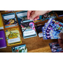Power Rangers Deck-Building Game: Shattered Grid Expansion, Team up with Rangers from Across The ERAS to Defeat Lord DrakkonAlternate Universes, Ages 14+, 2-4 Players, 30-70 Min, Core Game Required