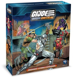 Renegade Games Studios: G.I. Joe Mission Critical: Midnight Storm Expansion - RPG Cooperative Miniatures Boardgame, New Heroes, Boss & More, Ages 14+, 2-5 Players