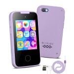 Kids Smart Phone Gifts for Girls 6-8 Year Old,Touchscreen Toy Cell Phone with Multi APPs 8G TF Card for Learning Play Christmas Birthday Gifts for Girls Age 3 4 5 6 7 8 9