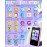 Kids Smart Phone Gifts for Girls 6-8 Year Old,Touchscreen Toy Cell Phone with Multi APPs 8G TF Card for Learning Play Christmas Birthday Gifts for Girls Age 3 4 5 6 7 8 9