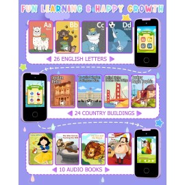 Kids Smart Phone Gifts for Girls 6-8 Year Old,Touchscreen Toy Cell Phone with Multi APPs 8G TF Card for Learning Play Christmas Birthday Gifts for Girls Age 3 4 5 6 7 8 9 Kids Smart Phone Gifts for Girls 6-8 Year Old,Touchscreen Toy Cell Phone with Multi APPs 8G TF Card for Learning Play Christmas Birthday Gifts for Girls Age 3 4 5 6 7 8 9