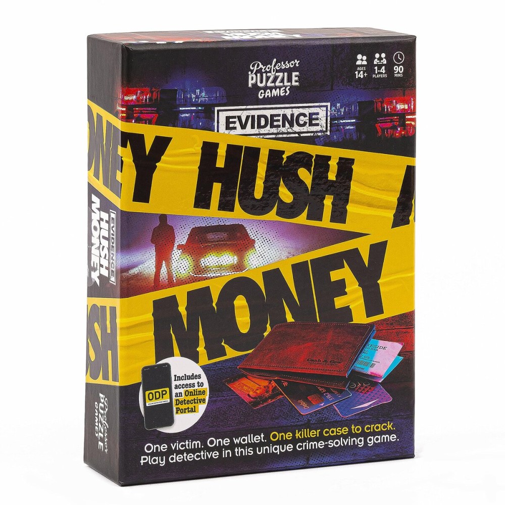 Evidence Hush Money Crime-Solving Game | Digital Hybrid