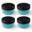 Clark Shaving Co. Quick Clean Pod Replacement Cartridge Compatible with Philips Norelco Quick Clean pods (4pk)