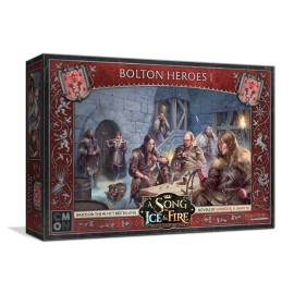 A Song of Ice and Fire Tabletop Miniatures Bolton Heroes I Box Set - Command The Ruthless Leaders, Strategy Game for Adults, Ages 14+, 2+ Players, 45-60 Minute Playtime, Made by CMON