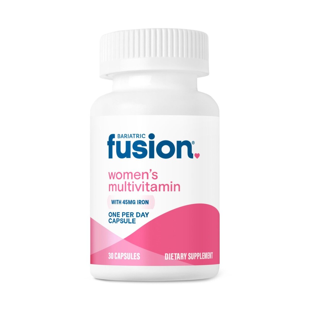 Bariatric Fusion One Per Day Bariatric Multivitamin with Iron for Women | with Hair and Nails Vitamins Blend | Gastric Bypass and Sleeve Gastrectomy | 30 Capsules | 1 Month Supply Bariatric Fusion One Per Day Bariatric Multivitamin with Iron for Women | with Hair and Nails Vitamins Blend | Gastric Bypass and Sleeve Gastrectomy | 30 Capsules | 1 Month Supply