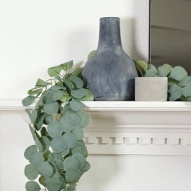 CQURE 8Pcs Eucalyptus Garland,Artificial Eucalyptus Leaves Table Greenery Garland Wreath Spring Vines for Wedding Party Table Bedroom Wall Room Decor CQURE 8Pcs Eucalyptus Garland,Artificial Eucalyptus Leaves Table Greenery Garland Wreath Spring Vines for Wedding Party Table Bedroom Wall Room Decor