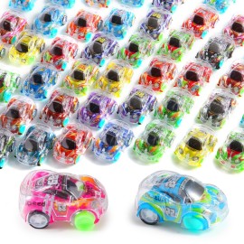Benzem 50 Pcs Mini Pull Back Cars Set, Pull Back R..