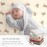 Knirose 52x28 Inches Muslin Crib Sheets Fitted Crib Mattress Sheet for Baby Girls & Boys, 100% Cotton, Soft Boho Neutral Toddler Bedding Bed Sheets Fits Well Standard Size Crib Mattress 28x52 Inches