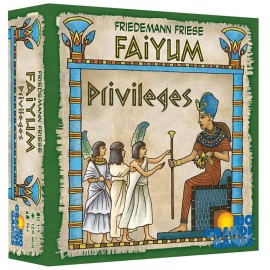 Rio Grande Games: Faiyum Privileges - Expansion, City Building Board Game, Ages 14+, 1-5 Players, 90-120 Minute