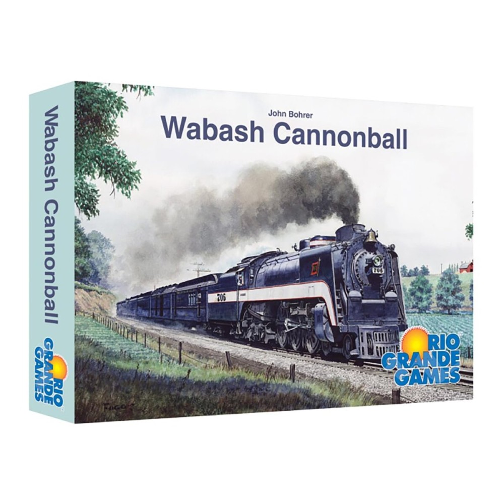 Rio Grande Games: Wabash Cannonball - Train Board Game, Railroads of The Eastern US, Ages 14+, 3-6 Players, 30-60 Min Rio Grande Games: Wabash Cannonball - Train Board Game, Railroads of The Eastern US, Ages 14+, 3-6 Players, 30-60 Min
