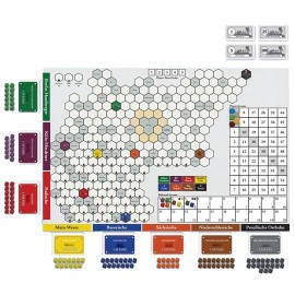 Rio Grande Games: Prussian Rails - Economic Train Board Game, Build Railroads in 1830\'s Germany, Bidding-Investment, Ages 14+, 3-5 Players, 90-120 Min