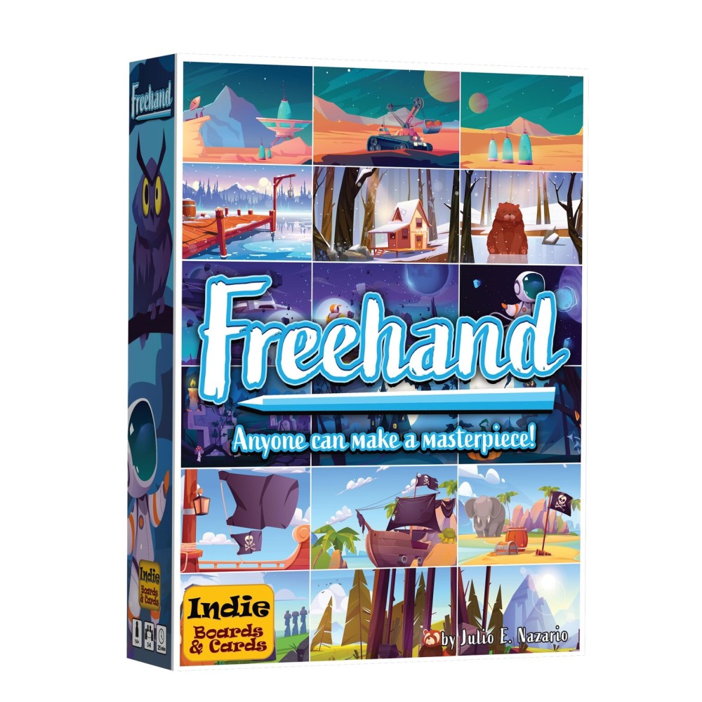 Freehand by Indie Boards & Cards, Party Board Game Freehand by Indie Boards & Cards, Party Board Game