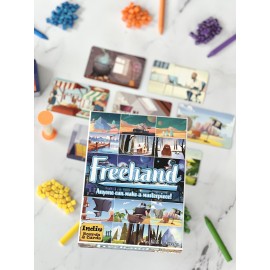 Freehand by Indie Boards & Cards, Party Board Game Freehand by Indie Boards & Cards, Party Board Game