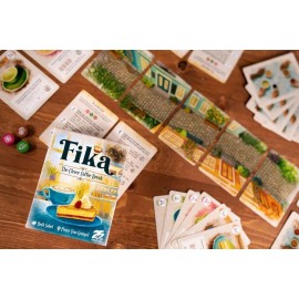 Fika , Two Player Coffee Shop Themed Strategy Card Game - 25th Century Games