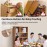 furniture anchors anti-tip baby proofing: Safety Straps Kit for Dresser Secure 400 lbs Bookcase to Wall Cabinet Wall Anchor 4 Pack