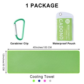 4 Pack Cooling Towel (40x12), Soft Breathable Chilly Towel, Ice Towel, Microfiber Towel for Yoga, Sport, Running, Workout,Gym, Camping, Fitness, Workout & More Activities(Multicolor) 4 Pack Cooling Towel (40x12), Soft Breathable Chilly Towel, Ice Towel, Microfiber Towel for Yoga, Sport, Running, Workout,Gym, Camping, Fitness, Workout & More Activities(Multicolor)
