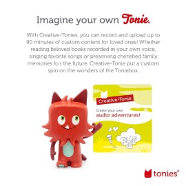 Tonies Monster Creative Audio Character - Record and Upload up to 90 Minutes of Your Own Stories and Songs