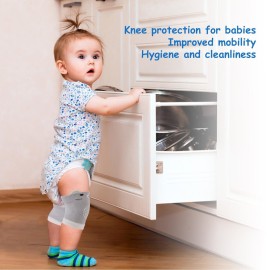 VOLSION Baby Knee Pads (6 Pairs) for Crawling, Toddler Walker Knee Pads for Boys and Girls, 3 6 12 Months Old Babies Must Haves VOLSION Baby Knee Pads (6 Pairs) for Crawling, Toddler Walker Knee Pads for Boys and Girls, 3 6 12 Months Old Babies Must Haves