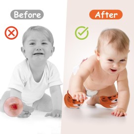 VOLSION Baby Knee Pads (6 Pairs) for Crawling, Toddler Walker Knee Pads for Boys and Girls, 3 6 12 Months Old Babies Must Haves VOLSION Baby Knee Pads (6 Pairs) for Crawling, Toddler Walker Knee Pads for Boys and Girls, 3 6 12 Months Old Babies Must Haves