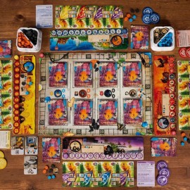 Pandasaurus Games After Us Board Game by Pandasaurus Games - Evolutionary Strategy Game in a Post-Human World, Ages 13+, 1-6 Players, 40-60 Minute Playtime