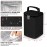 Accmor Breastmilk Cooler Bag with Ice Pack, Baby Bottle Cooler Bags, Insulated Bottle Cooler Tote Bags On The Go, Fits 4 Large 8oz Bottles, for Nursing Mom Daycare Travel, Black