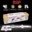 RCP PRODUCTS Dominos Set for Adults - Professional Double 9 Dominoes Set of 55 Tiles for Adults, Metal Spinner, Classic and Travel Board Game with Wood Case Juegos de Mesa Silver
