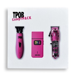 TPOB Slime 2 Candy Pink Clipper Trimmer Shaver Set Barber Hair Clippers in Matte Pink with Taper Blade TPOB Slime 2 Candy Pink Clipper Trimmer Shaver Set Barber Hair Clippers in Matte Pink with Taper Blade