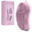 MainBasics Silicone Body Scrubber - Dual-Sided Shower Exfoliator for Men & Women, Gentle Silicone Loofah Alternative for Deep Clean (Pink, Exfoliate)