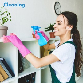 DilaBee Plastic Spray Bottles - 8oz (2 Pack) Water Spray Bottle for Hair, Gardening, Grilling & Cleaning Solution - Empty Spray Bottles for Pet Correction - Spray Bottle BPA Free (Blue-Purple)