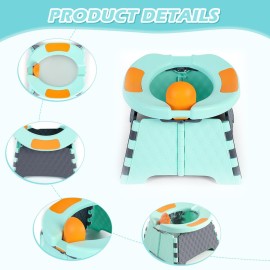 Portable Potty for Toddler Travel, Kids Travel Potty Training Chair with Travel Bag, Baby Potty Training Toilet for Outdoor and Indoor Easy to Clean (Blue) by Yszawmx, Includes 30 Replacement Bags Portable Potty for Toddler Travel, Kids Travel Potty Training Chair with Travel Bag, Baby Potty Training Toilet for Outdoor and Indoor Easy to Clean (Blue) by Yszawmx, Includes 30 Replacement Bags