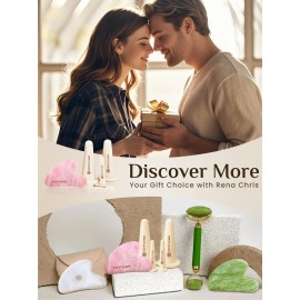 Rena Chris Facial Cupping Set & Gua Sha Facial Tool - Silicone Cupping Set & Rose Quartz Gua Sha Stone - Face Cupping Therapy Set for Natural Skin Care, Puffiness, Lip Plumping(Pink) Rena Chris Facial Cupping Set & Gua Sha Facial Tool - Silicone Cupping Set & Rose Quartz Gua Sha Stone - Face Cupping Therapy Set for Natural Skin Care, Puffiness, Lip Plumping(Pink)