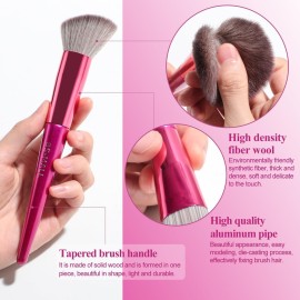 BS-MALL Makeup Brush Set 18 Pcs Premium Synthetic Foundation Powder Concealers Eye shadows Blush Makeup Brushes with black case BS-MALL Makeup Brush Set 18 Pcs Premium Synthetic Foundation Powder Concealers Eye shadows Blush Makeup Brushes with black case