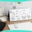 Zhanmai 4 Pcs Folding Blank Game Board (1 Single Fold Game Board) 18 x 18, DIY Make Your Own Blank for Family School Classroom DIY Activities