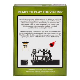MOOSE GAMES The Worst-Case Scenario Card Game Apocalypse | Match How Players Rank Five Apocalyptic Scenarios from Bad to Worst | Score Points and Win! for Ages 14 to Adult for 3 to 6 Players