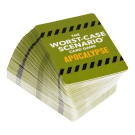 MOOSE GAMES The Worst-Case Scenario Card Game Apocalypse | Match How Players Rank Five Apocalyptic Scenarios from Bad to Worst | Score Points and Win! for Ages 14 to Adult for 3 to 6 Players