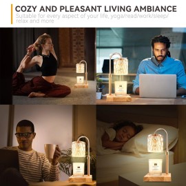 TOACSUCP Candle Warmer Lamp with 3 Bulbs, Adjustable Height Dimmable Candle Warmer with Timer, Candle Lamp with Charming Gift Box Ribbon, Mothers Day Birthday Gifts for Women Mom TOACSUCP Candle Warmer Lamp with 3 Bulbs, Adjustable Height Dimmable Candle Warmer with Timer, Candle Lamp with Charming Gift Box Ribbon, Mothers Day Birthday Gifts for Women Mom