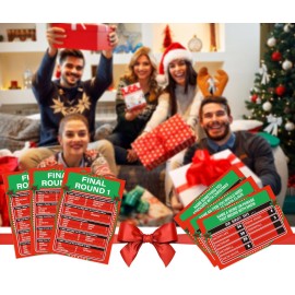 Christmas Friendly Feud Game, Friendly Feud Quiz, Baby Shower Game Cards for Adults, Family Activity, Feud Trivia Quiz, Games for Families Party Winter Party Supplies-LP5 Christmas Friendly Feud Game, Friendly Feud Quiz, Baby Shower Game Cards for Adults, Family Activity, Feud Trivia Quiz, Games for Families Party Winter Party Supplies-LP5