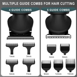 Scttomon Beard Trimmer for Men Professional Mens Beard Grooming Kit T-Blade Trimmer Electric Shaver Razor Nose Body Trimmer Hair Cutting Kit Cordless 7 in 1 Black Scttomon Beard Trimmer for Men Professional Mens Beard Grooming Kit T-Blade Trimmer Electric Shaver Razor Nose Body Trimmer Hair Cutting Kit Cordless 7 in 1 Black