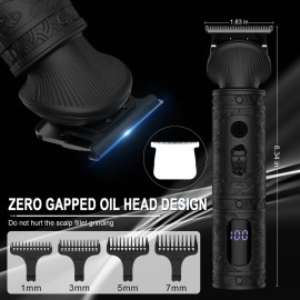 Scttomon Beard Trimmer for Men Professional Mens Beard Grooming Kit T-Blade Trimmer Electric Shaver Razor Nose Body Trimmer Hair Cutting Kit Cordless 7 in 1 Black Scttomon Beard Trimmer for Men Professional Mens Beard Grooming Kit T-Blade Trimmer Electric Shaver Razor Nose Body Trimmer Hair Cutting Kit Cordless 7 in 1 Black