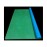 Chessex Play Mat - Mat: 1 Hex 2 Sided Blue/Green Megamat (Two Color Mat) - Smooth & Tough - Compatible with Tabletop RPGs - Accessories for Game Night