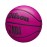 WILSON NBA DRV Outdoor Basketball with Pump - Pink, Size 6-28.5