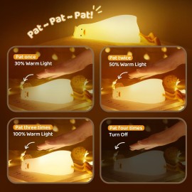 MAGOHMT Existential Crisis Duck Lamp - 3-Level Dimmable Rechargeable Night Light for Kids Breastfeeding & Nursery | Silicone, Touch Control & Lying Flat Design, Toddler Room Safe (Ducky Lay Lamp) MAGOHMT Existential Crisis Duck Lamp - 3-Level Dimmable Rechargeable Night Light for Kids Breastfeeding & Nursery | Silicone, Touch Control & Lying Flat Design, Toddler Room Safe (Ducky Lay Lamp)