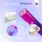 SAVILAND U V Light for Nails - Handheld U V Lamp for Gel Nails LED Nail Lamp Portable Mini Nail Dryer for Curing Gel Polish Glue USB Nail Art for Home DIY Manicure (12W)